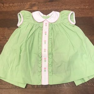Little English dress, size 12 months